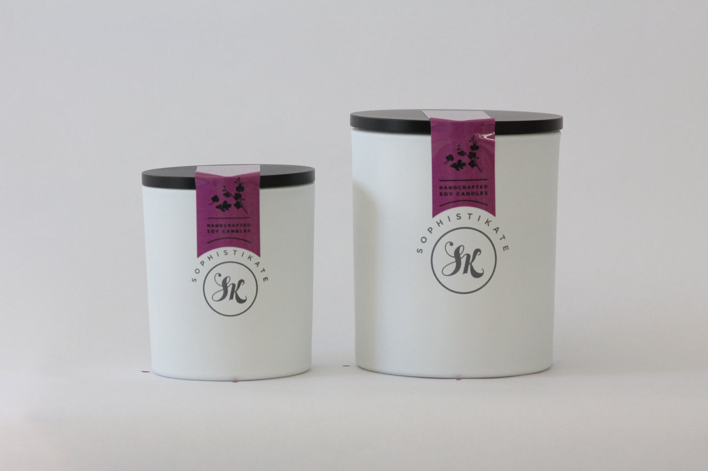 Ginger & Black Orchid Soy Candle - SophistiKate Australia