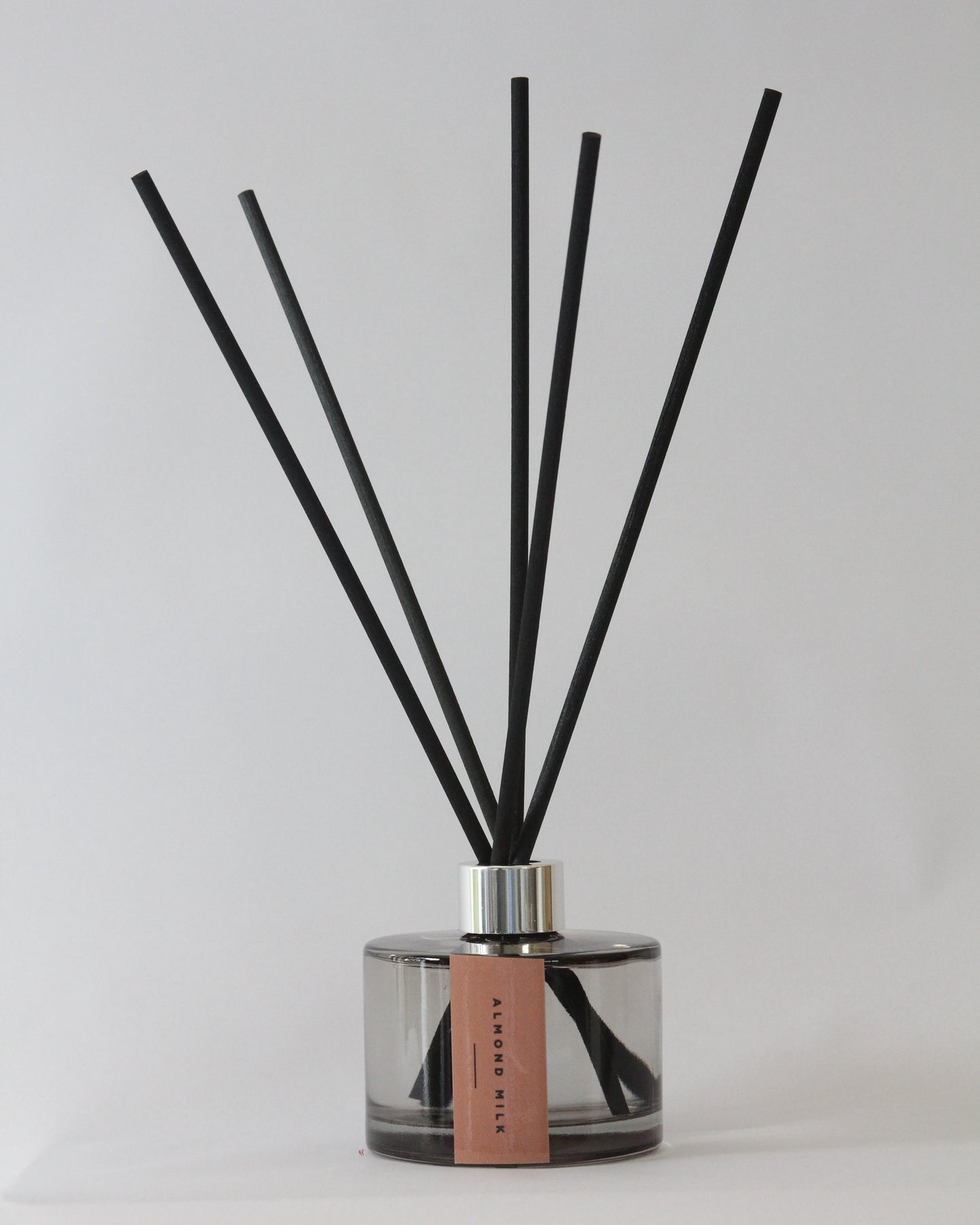 Fibre Stick SophistiKate Grey Jar Diffuser with Almond Milk Fragrance