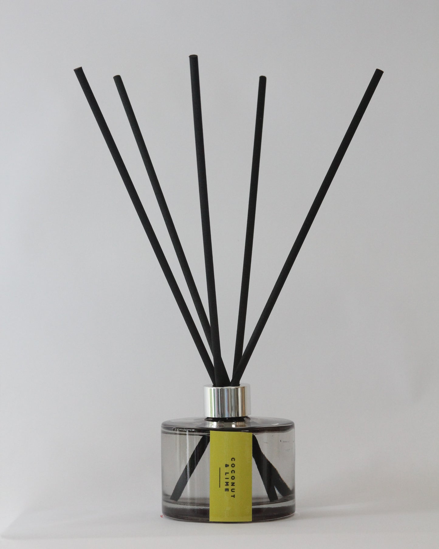 Coconut & Lime Grey Jar Diffuser - SophistiKate Australia