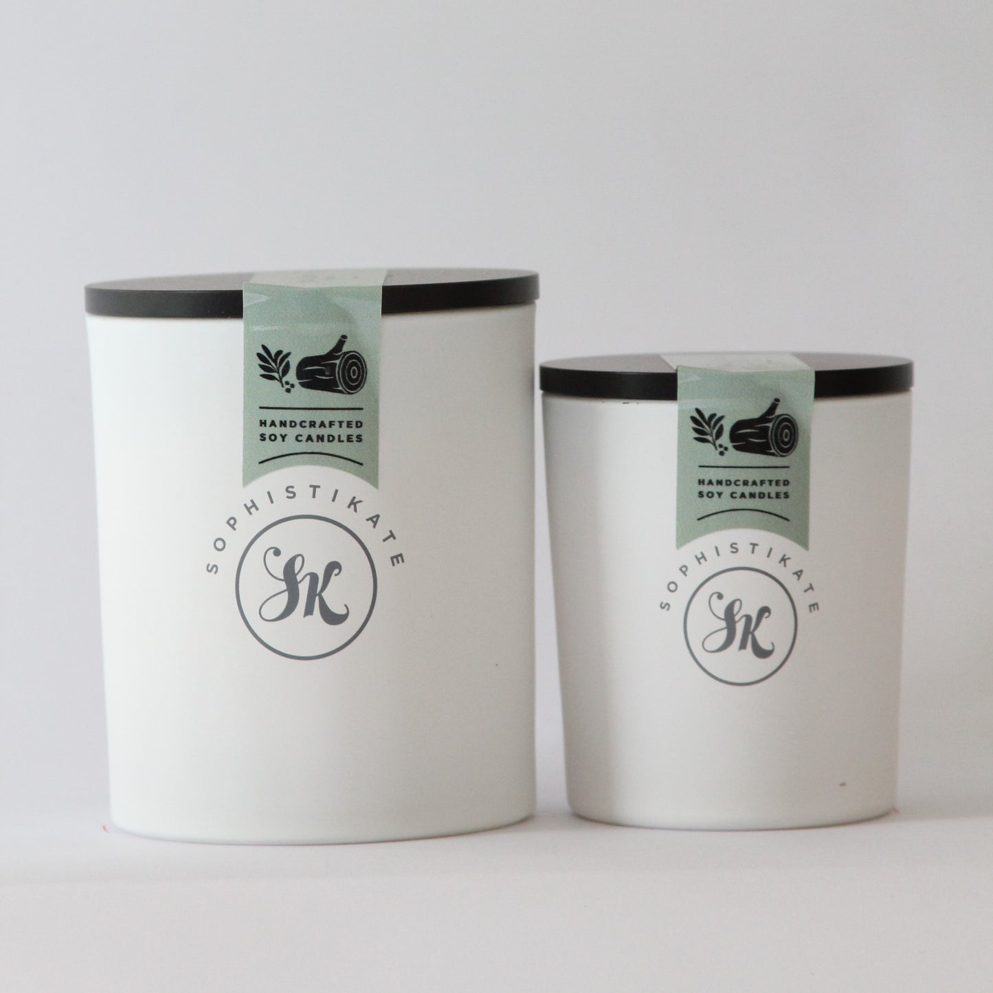 Wood Sage & Salt Soy Candle - SophistiKate Australia