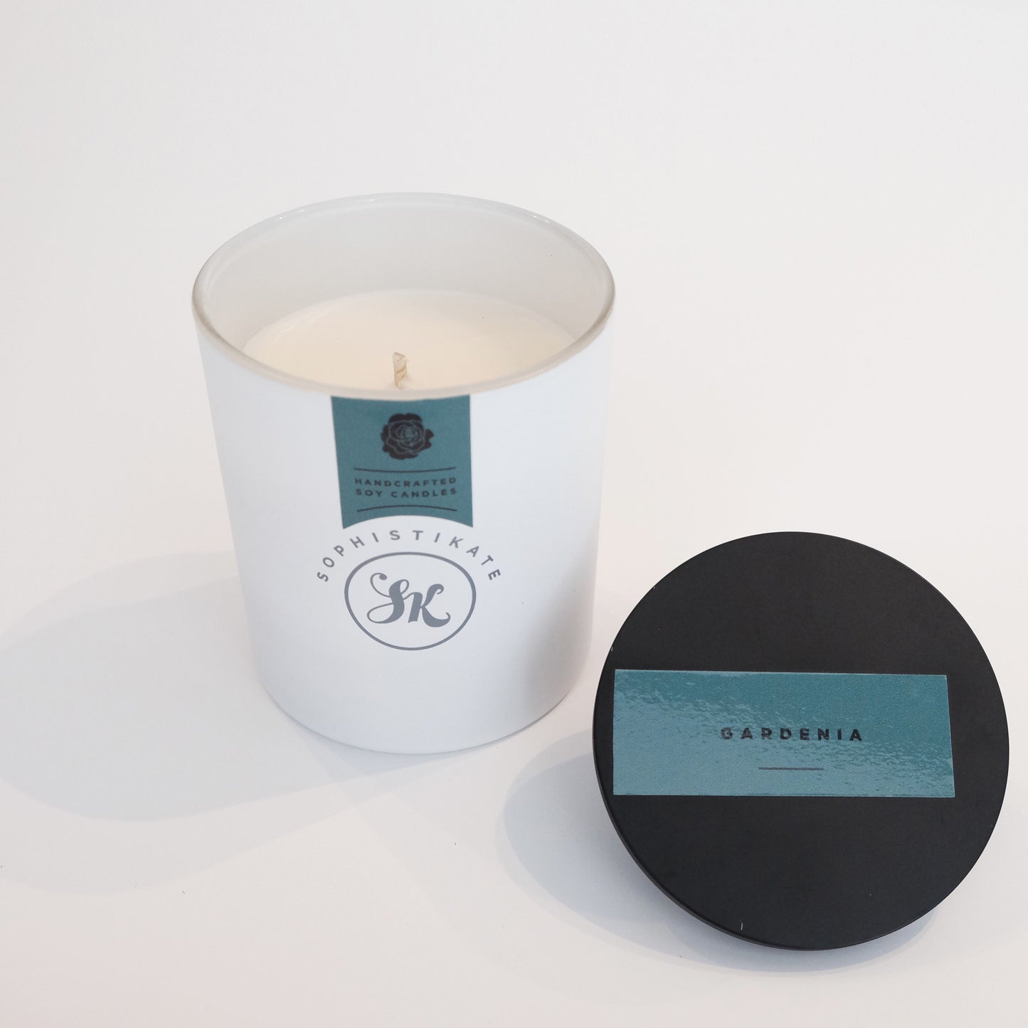 Gardenia Soy Candle - SophistiKate Australia
