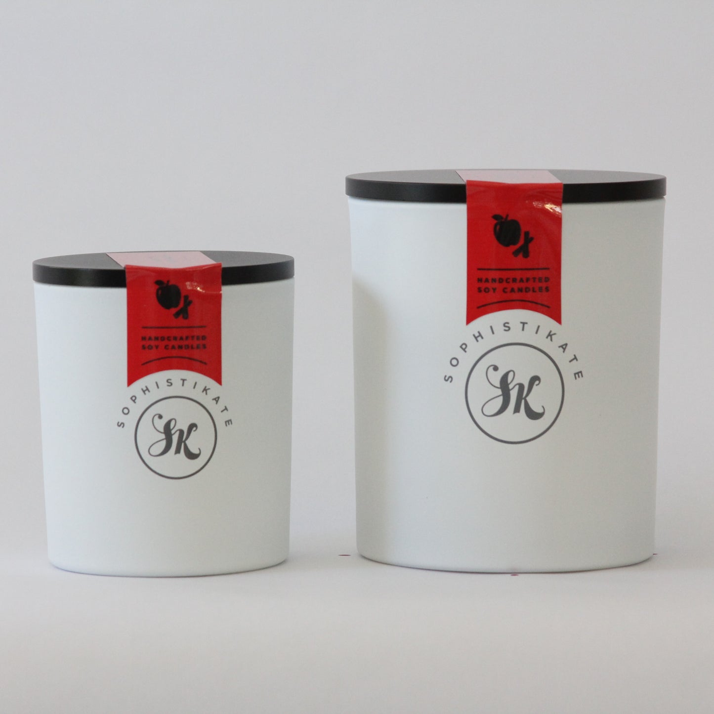 Apple & Cinnamon Soy Candle - SophistiKate Australia