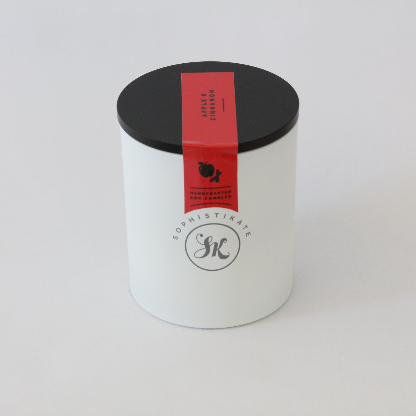 Apple & Cinnamon Soy Candle - SophistiKate Australia