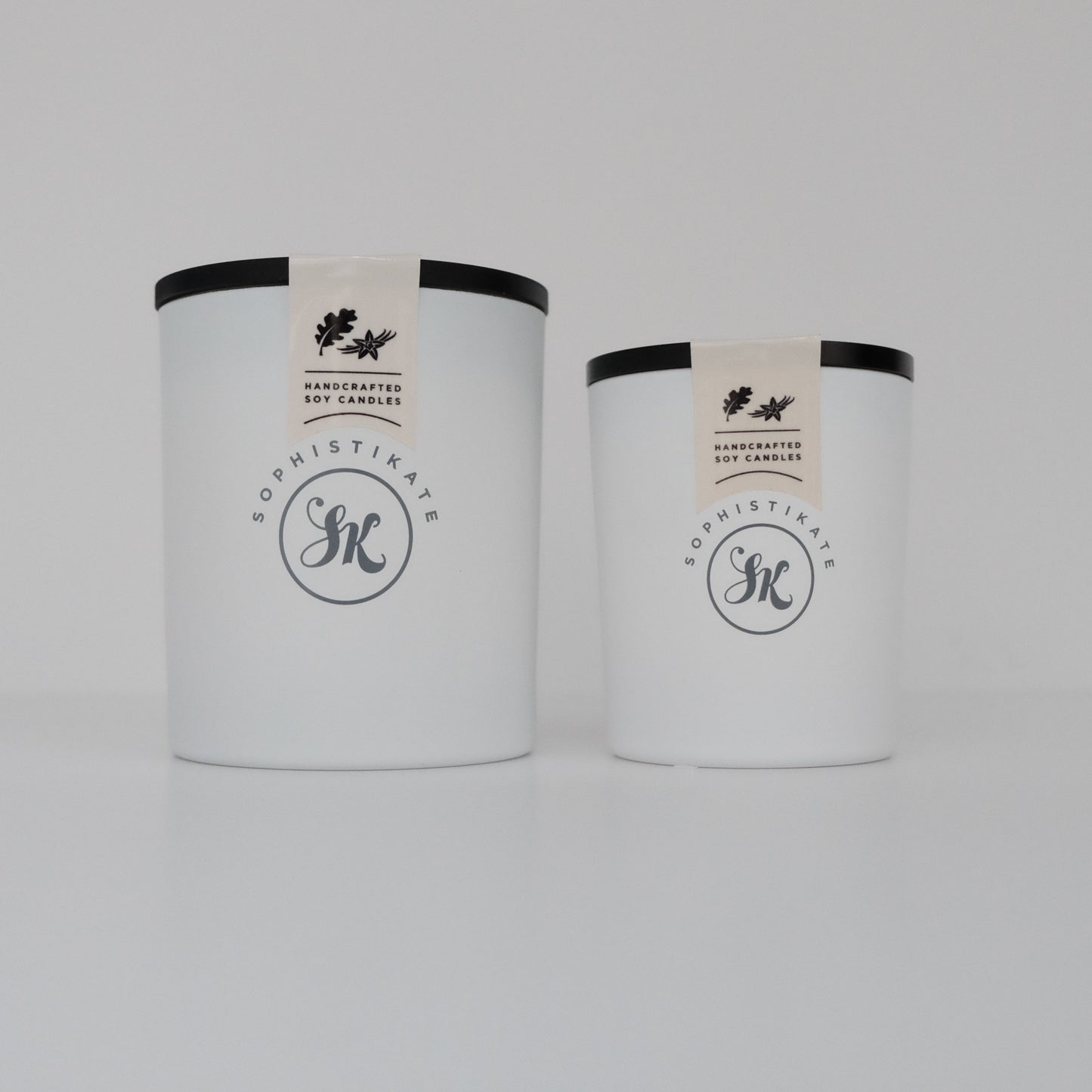 Vanilla Oak Soy Candle - SophistiKate Australia