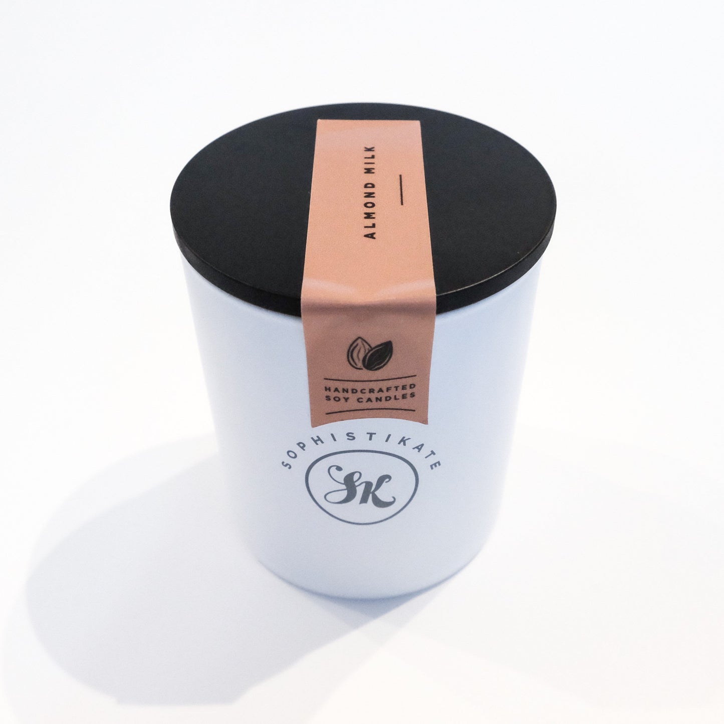 Almond Milk Soy Wax Candle - SophistiKate Australia