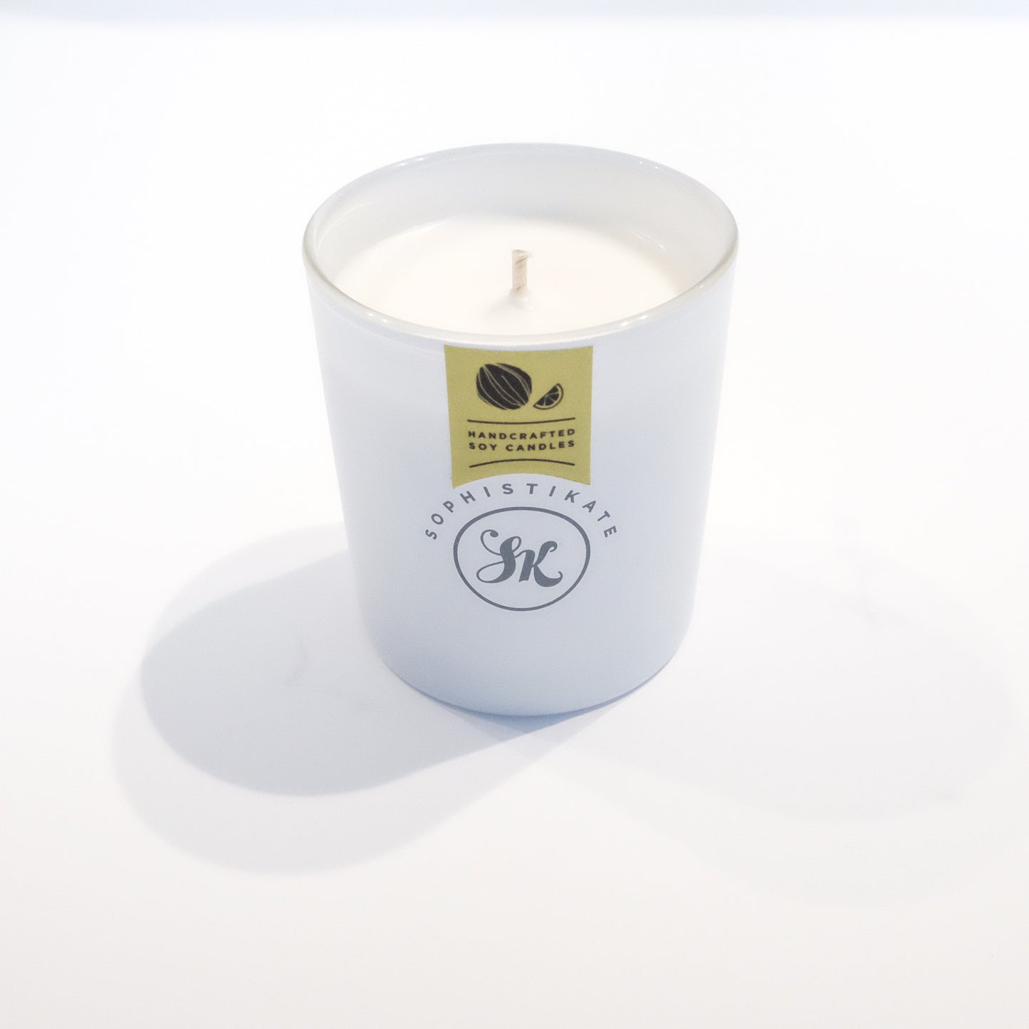 Coconut & Lime Soy Candle - SophistiKate Australia