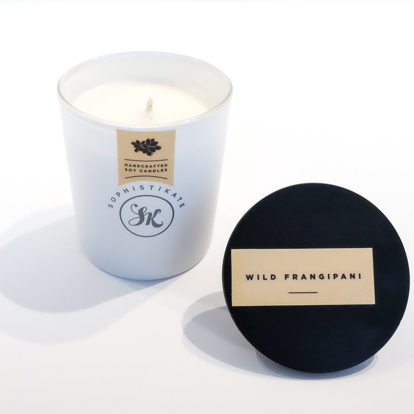 Wild Frangipani Soy Candle - SophistiKate Australia