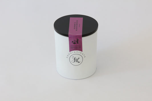 Ginger & Black Orchid Soy Candle - SophistiKate Australia