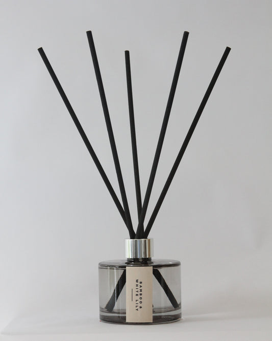 bre Stick SophistiKate Grey Jar Diffuser with Bamboo and Lily Fragrance