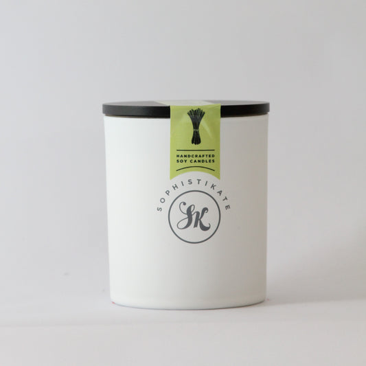 Green Tea & Lemongrass Soy Candle - SophistiKate Australia