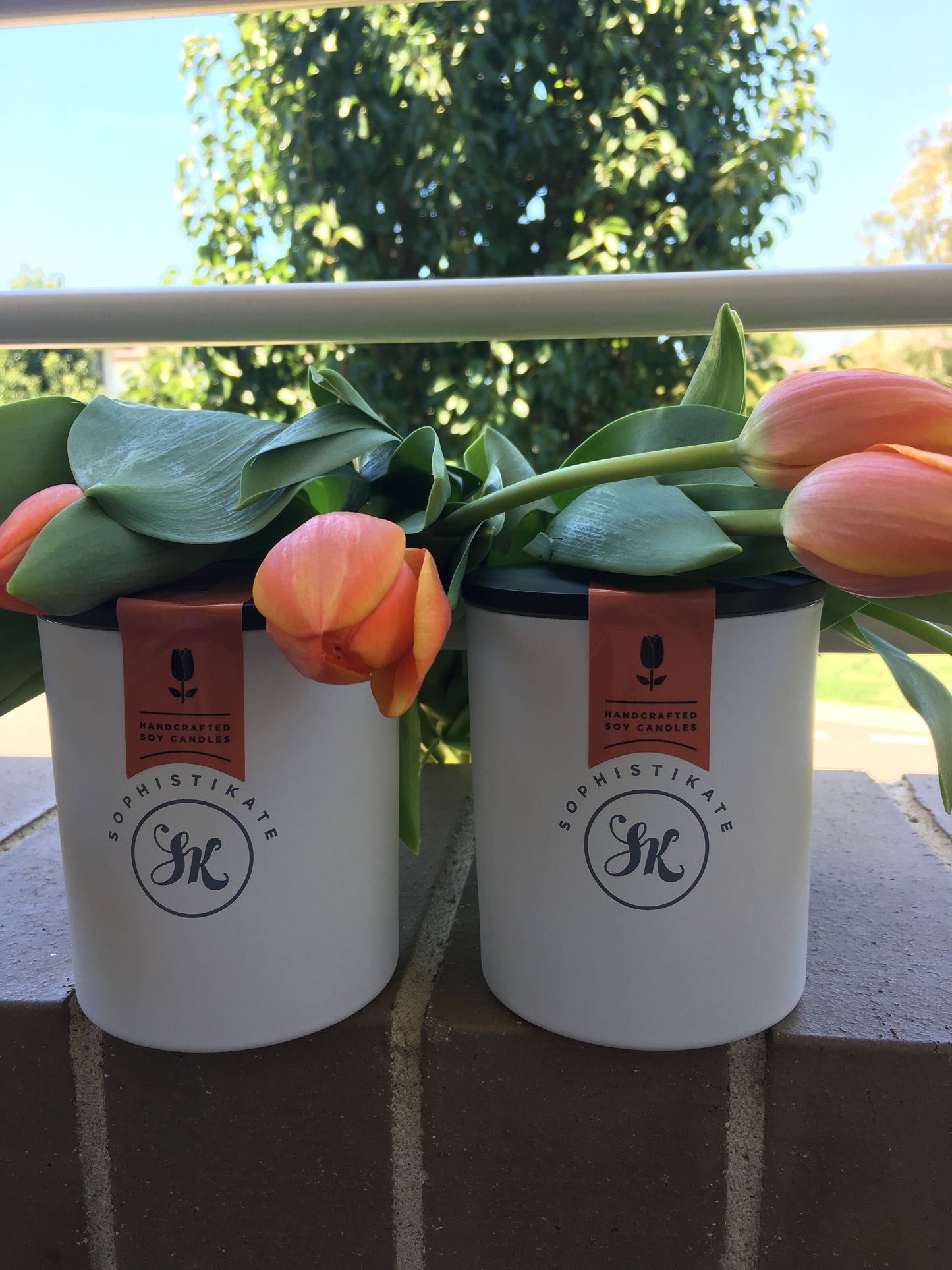 Any 2 Small Candles French Tulip Fragrance - SophistiKate Australia